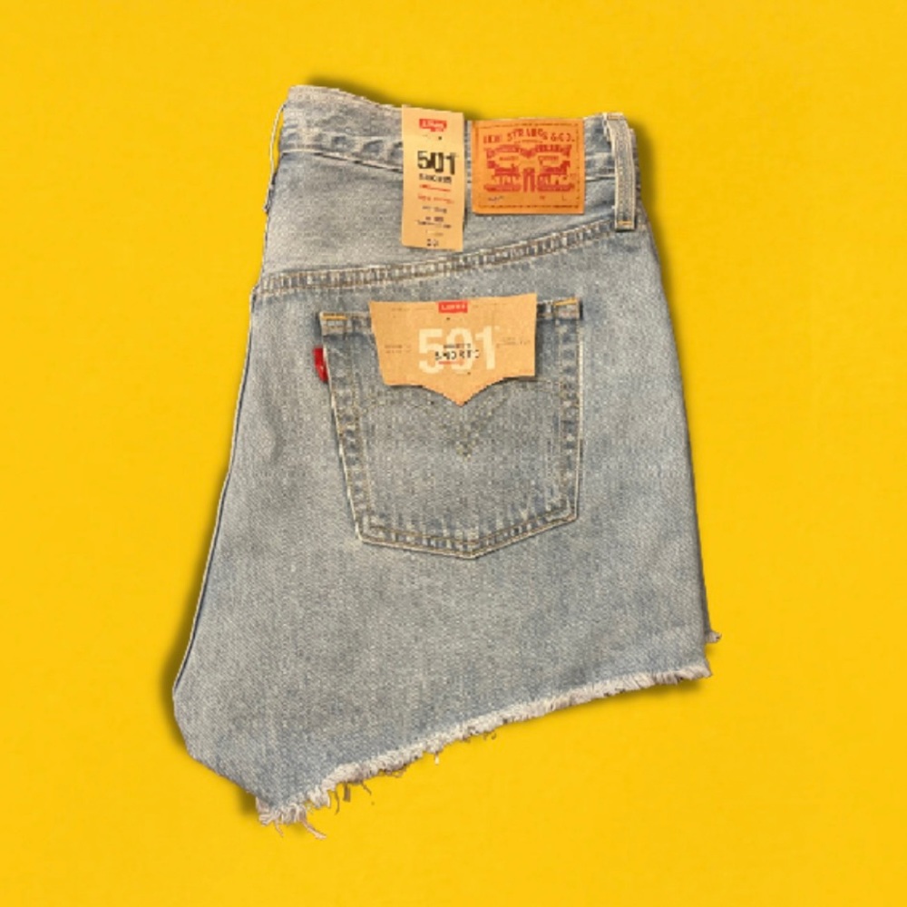 501 High-Rise Button-Up Shorts [NWT]